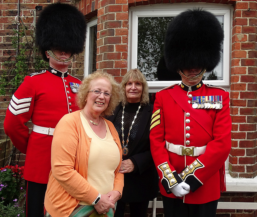 with Cllr Anscombe and Clerk to the Council